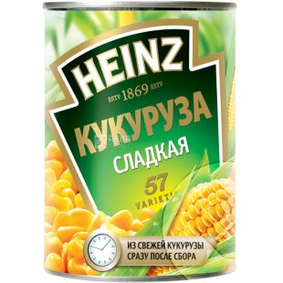 Heinz, Sween Corn, 400 г, Кукуруза сахарная