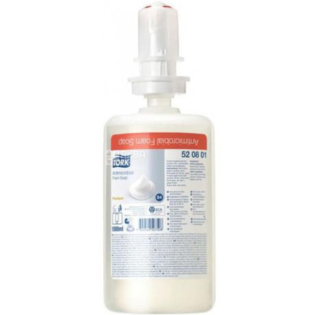 Tork, Premium, 1 л, Мыло-пена антибактериальное
