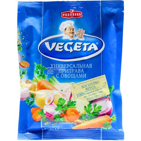 Vegeta, 125 г, Приправа овочева, універсальна