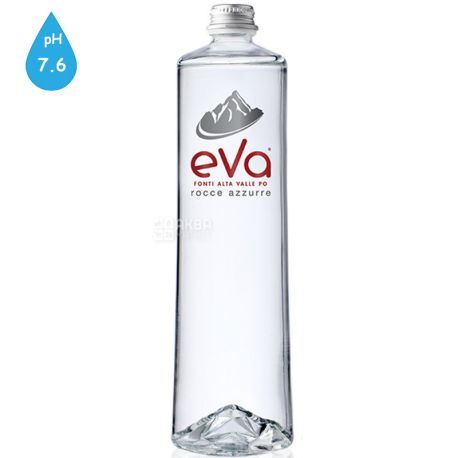 Acqua Eva Premium, 0,75 л, Аква Ева, Вода гірська, газована, скло