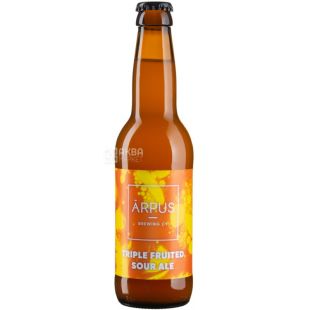 Arpus Brewing, Triple Fruit, 0,33 л, Арпус Трипл Фрут, Пиво светлое, фруктовое, стекло