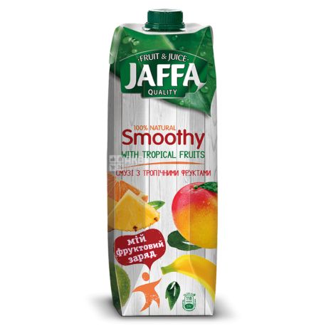 Jaffa Smoothy Wild Berries, Tropical Fruits,  L, Jaffa, Natural  Smoothies - buy Smuzi in Kyiv, water delivery AquaMarket
