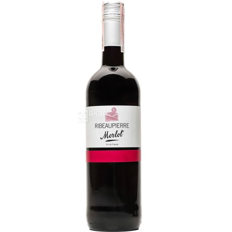 Ribeaupierre Merlot, Вино червоне сухе, 0,75 л