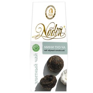 Nadin, Мини Туо Ча, 100 г, Чай Надин, черный, прессованый, пуэр
