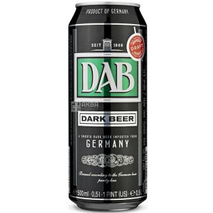 Dab, 0,5 л, Даб, Пиво темное, ж/б