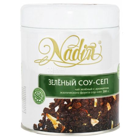 Nadin, Соу-Сеп, 200 г, Чай Надин, зеленый, крупнолистовой