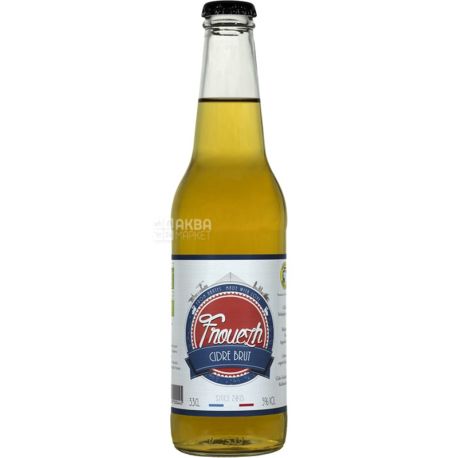 Frouezh, Cidre Brut, 0,33 л, Фроуж, Сидр Брют, скло