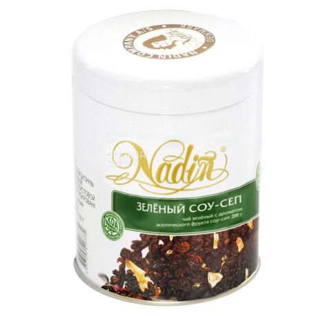 Nadin, Соу-Сеп, 200 г, Чай Надин, зеленый, крупнолистовой