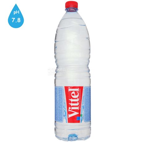 Vittel, 1.5 L, Non-carbonated water, Mineral, PET, PAT