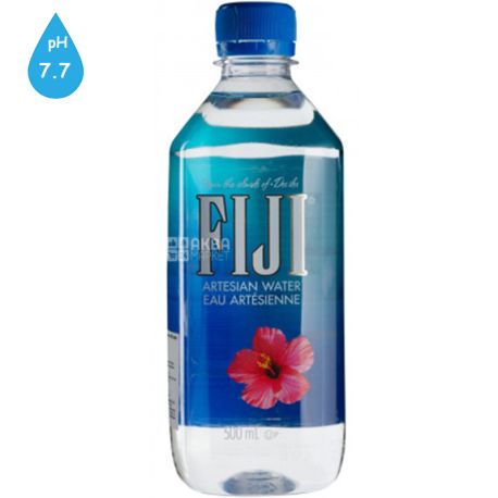 Fiji, 0,5 л, Фіджи, Вода мінеральна негазована, ПЕТ