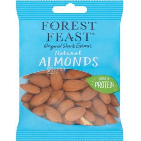 Forest Feast, 50 г, Мигдаль сушений, неочищений