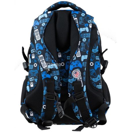 Head HD-506, School Backpack, Blue Printed