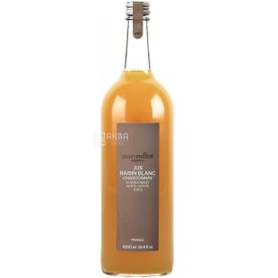 Alain Milliat Jus de Raisin Blanc Chardonnay, 1 л, Сок виноградный белый из сорта Шардоне, стекло