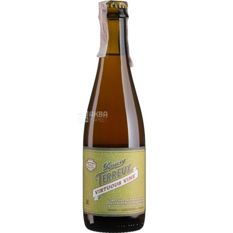 Bruery Terreux, Virtuous Vine, 0,375 л, Віртуос Вайн, Пиво міцне, Ель, скло
