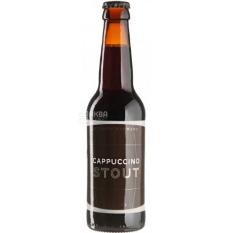 Titanic, Cappuccino Stout, 0,33 л, Капуччино Стаут, Пиво темне, скло