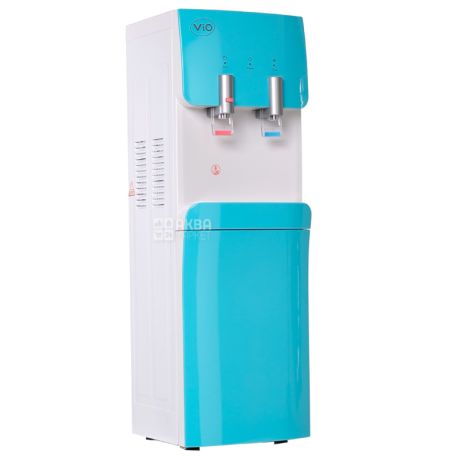 ViO Х217 FCF, Підлоговий кулер з холодильником, блакитний