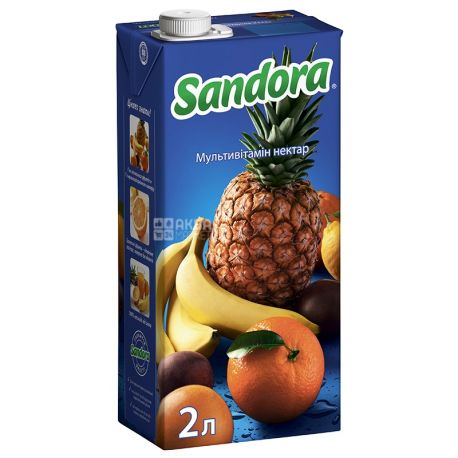 Sandora, 2 l, nectar, nectar, multivitamin, m / u