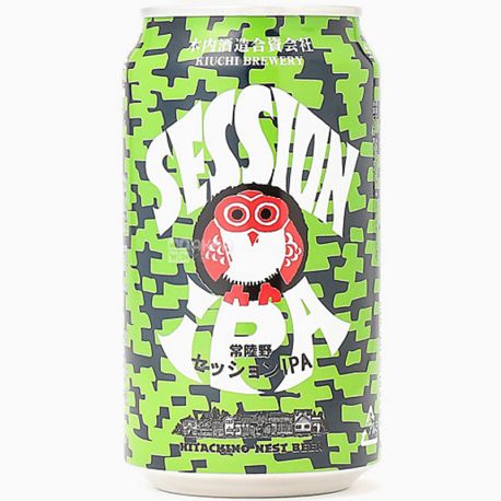 Hitachino Session IPA, 0,35 л, Хітачино Сешн, Пиво світле, ель, ж/б