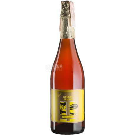 Mikkeller Nelson Sauvin BA Champagne, 0,75 л, Нельсон Савин, Пиво светлое нефильтрованное, эль, стекло