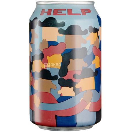Mikkeller Help, 0,33 л, Хелп, Пиво светлое, эль, ж/б