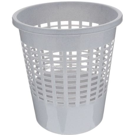 Curver, 10 L, Wastepaper basket, gray, 27 x 27 x 29.5 cm