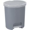 Curver, 25 л, Контейнер для сміття з педаллю, пластикове, сірий