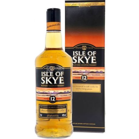 Isle of Skye, Віскі шотландський 12 років, 0,7 л, подарункова упаковка