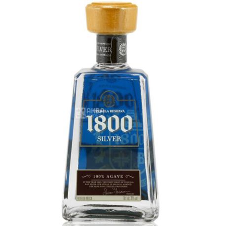 Silver 1800, Сильвер, Текила, 0,7 л