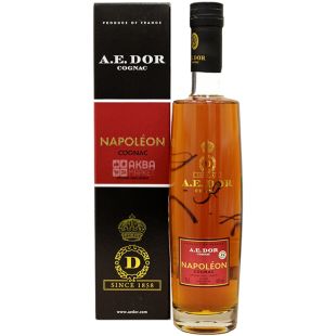 A.E.Dor Napoleon, 0,7 л, Коньяк Наполеон, подарочная упаковка