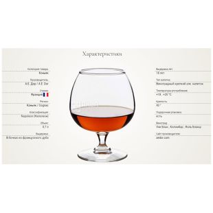 A.E.Dor Napoleon, 0,7 л, Коньяк Наполеон, подарочная упаковка