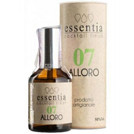 Essentia, Alloro7, 0,05 л, Биттер, подарочная упаковка
