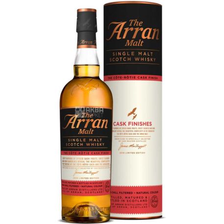 Arran, Cote Rotie Cask, 0,7 л, Віскі односолодовий, тубус
