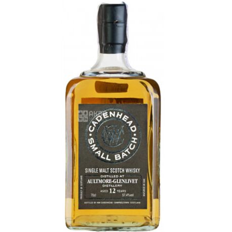 Cadenhead, Aultmore 12yo, 0,7 л, Виски односолодовый, выдержанный, подарочная упаковка