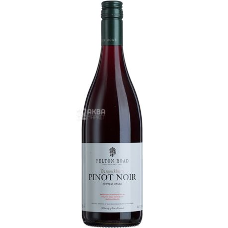 Felton Road, Bannockburn Pinot Noir, 0,75 л, Вино червоне сухе
