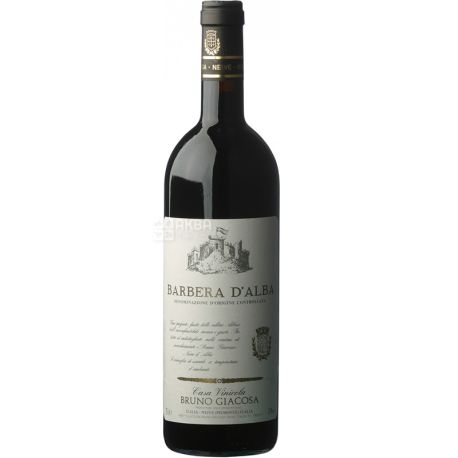 Giacosa Bruno, Barbera d'Alba, 0,75 л, Вино червоне сухе