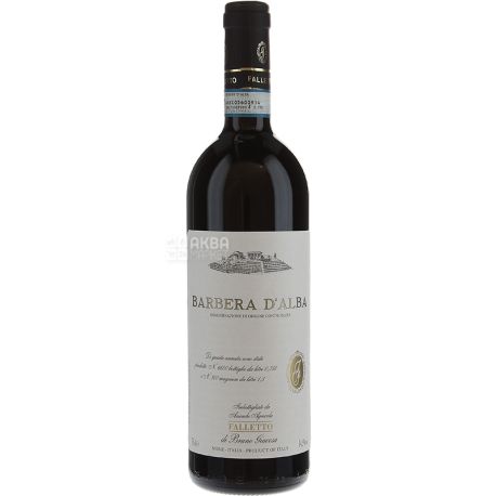 Falletto, Barbera d'Alba, 0,75 л, Вино красное сухое