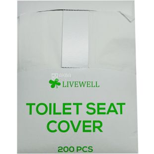 Mirus, 200 шт., Накладки гигиенические на унитаз, 1/4 сложения