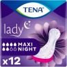 Tena Lady Maxi Night, 12 шт., Тена Леді Максі Найт, Прокладки урологічні, 6 крапель