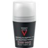 Vichy, Deo Anti-Transpirant, 50 мл, Шариковый антиперспирант, мужской, 72 часа