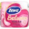 Zewa Exclusive, 4 рул., Зева Эксклюзив, Туалетная бумага, 4-х слойная