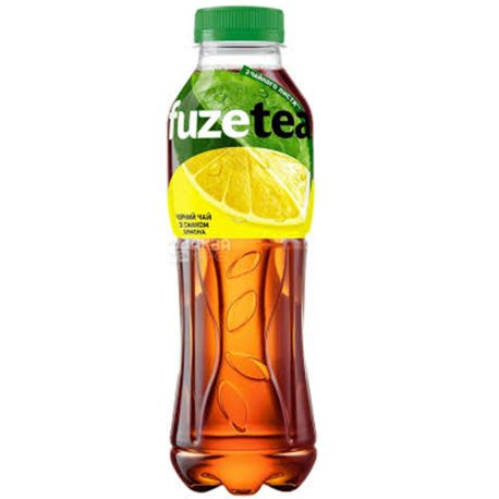 Fuzetea, 0,5 л, Чай Фьюзті холодний, чорний, Лимон