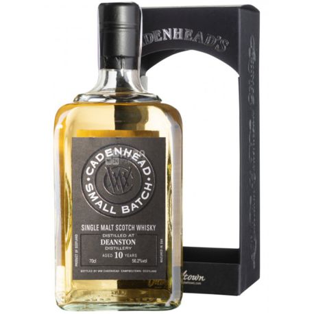 Cadenhead, Deanston 10yo, 0,7 л, Виски односолодовый, подарочная упаковка