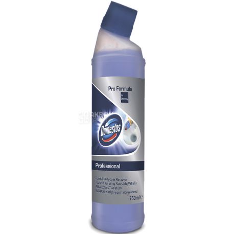 Domestos Toilet Limescale Remover, 750 мл, Засіб для чищення унітазів і пісуарів