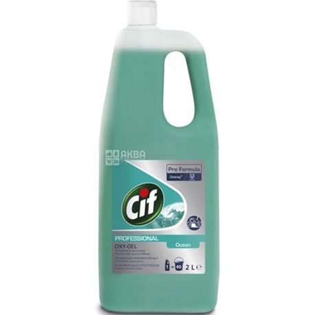 Cif Oxy-Gel Ocean, 2 л, Средство для мытья полов