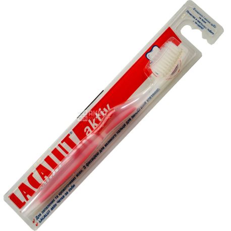 Lacalut aktiv Soft, 1 шт, Зубная щетка, мягкая, в ассортименте