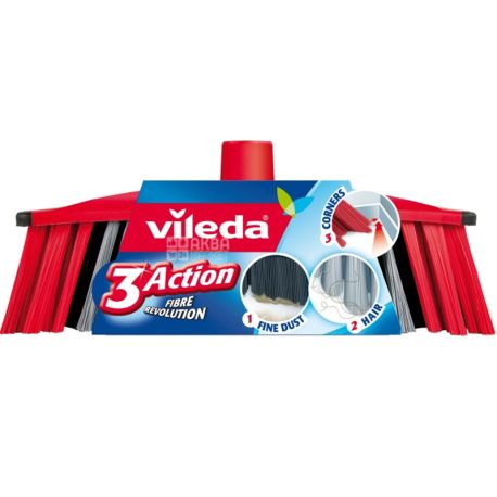 Vileda, 3 Action, 130х29 см, Щетка универсальная