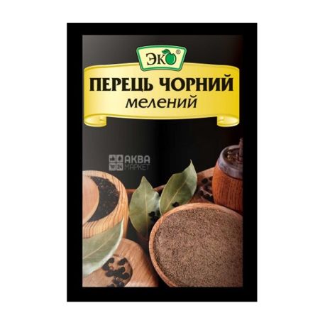 Эко, 20 г, перец черный, молотый