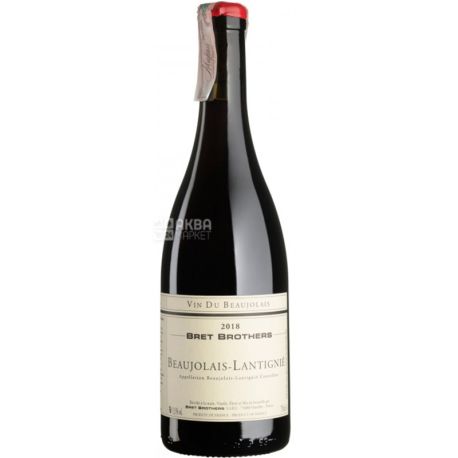Bret Brothers Beaujolais-Lantignie, 0,75 л, Вино красное сухое