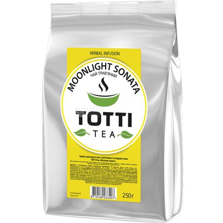 Totti Tea, Місячна соната, 250 г, Чай трав'яний, розсипний