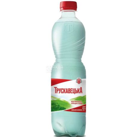 Truskavetskaya Aqua-Eco, 0.5 L, Highly carbonated mineral water, PET